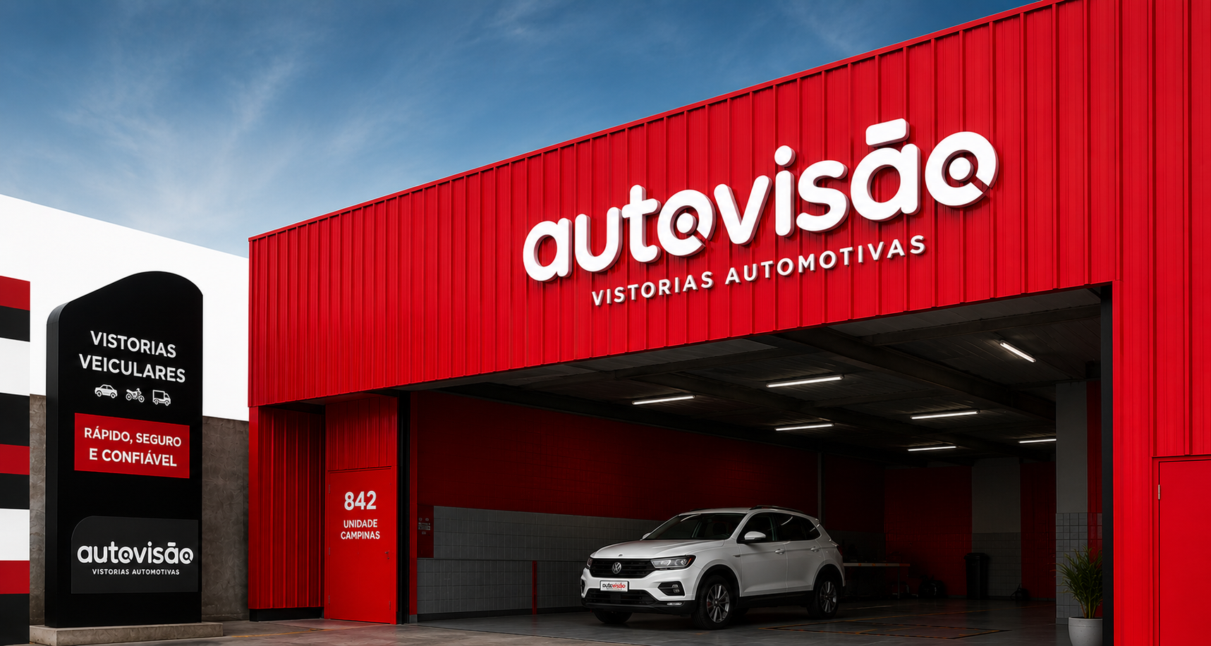 Fachada Auto Visão Vistorias Automotivas