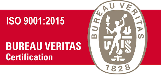 Certificação ISO 9001:2015 Bureau Veritas